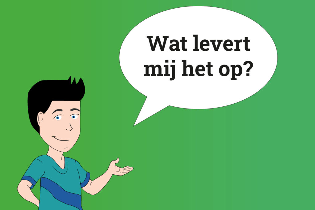 wat levert mij het op illustratie