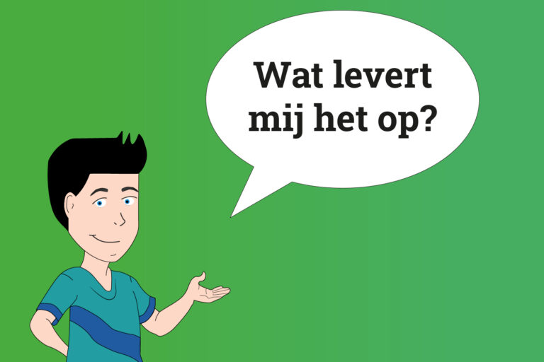 wat levert mij het op illustratie
